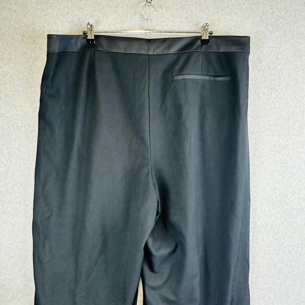 Old Navy Womans 20 Trouser Pants Wide Leg Extra High Adjustable Waist Tuxedo - Picture 6 of 11